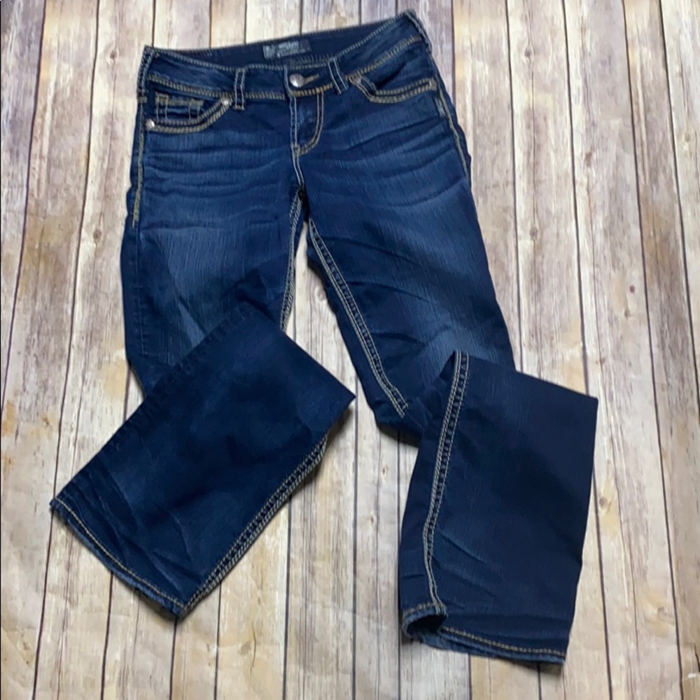 Silver Suki Mid Boot Jeans